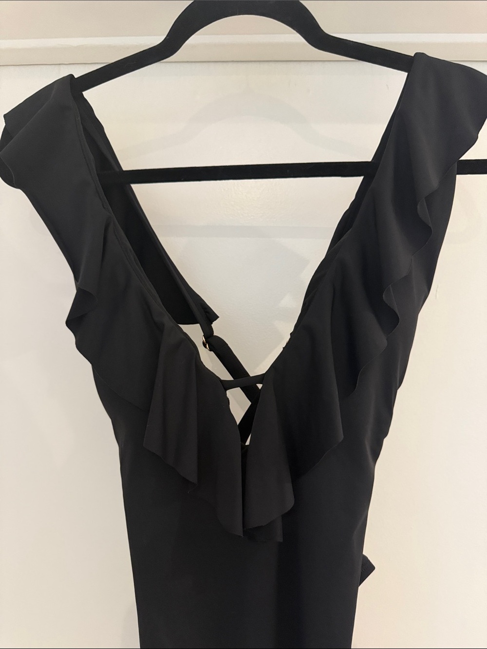 Bar III Women’s Black One Piece Swim Size XL